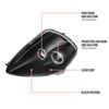 Spec-D Tuning LHP-ELP00JM-ABM | Mitsubishi Eclipse Halo Projector Headlight Black Housing; 2000-2005 Alternate Image 8