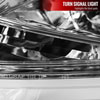 Spec-D Tuning LHP-FUS10-TM | Ford Fusion Prjector Headlights Chrome Housing; 2010-2016 Alternate Image 5