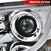 Spec-D Tuning LHP-G808-TM | Pontiac G8 Projector Headlight - Chrome; 2008-2009 Alternate Image 3