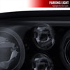 Spec-D Tuning LHP-GLF92G-TM | Volkswagen Golf Halo Projector Headlight Gloss Black Housing With Smoke Lens; 1993-1998 Alternate Image 4