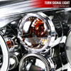 Spec-D Tuning LHP-GLF99-TM | Spec-D Vw Golf Projector Headlights Chrome; 1999-2003 Alternate Image 4