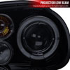 Spec-D Tuning LHP-GLF99G-TM | Volkswagen Golf Projector Headlight Gloss Black Housing Smoke Lens; 1999-2003 Alternate Image 3