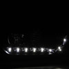 Spec-D Tuning LHP-GLF99JM-8-TM | Volkswagen Golf R8 Style Halo Led Projector Black; 1999-2005 Alternate Image 1