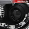 Spec-D Tuning LHP-GLF99JM-8-TM | Volkswagen Golf R8 Style Halo Led Projector Black; 1999-2005 Alternate Image 3