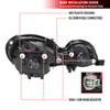 Spec-D Tuning LHP-GS30098JM-RS | Lexus Gs300 Halo Projector Headlight Black Housing - Not Compatible With Factory Xenon; 1998-2005 Alternate Image 7