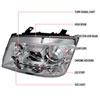 Spec-D Tuning LHP-JET99-8-TM | Spec-D Vw Jetta 4 Projector Headlights; 1999-2004 Alternate Image 7