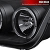 Spec-D Tuning LHP-JET99JM-RS | Volkswagen Jetta Projector Headlight Black Housing; 1999-2004 Alternate Image 2