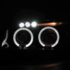 Spec-D Tuning LHP-MAX00G-TM | Nissan Maxima Projector Headlight Gloss Black Housing Smoke Lens; 2000-2001 Alternate Image 1