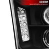 Spec-D Tuning LHP-MST05JM-TM | Spec-D Ford Mustang Projector Headlights - Black V8; 2005-2009 Alternate Image 4