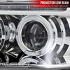 Spec-D Tuning LHP-PAS01-TM | Volkswagen Passat Halo Led Projector Chrome; 2001-2005 Alternate Image 3