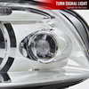 Spec-D Tuning LHP-PAS01-TM | Volkswagen Passat Halo Led Projector Chrome; 2001-2005 Alternate Image 5