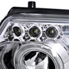 Spec-D Tuning LHP-PAS97-TM | Volkswagen Passat Halo Led Projector Chrome; 1997-1997 Alternate Image 4