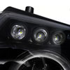 Spec-D Tuning LHP-PAS97JM-TM | Volkswagen Passat Halo Led Projector Black; 1997-1997 Alternate Image 4