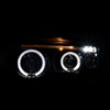 Spec-D Tuning LHP-X500JM-TM | Bmw E53 X5 Halo Led Projector Headlight Black Housing; 2001-2003 Alternate Image 1