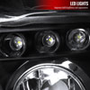 Spec-D Tuning LHP-X500JM-TM | Bmw E53 X5 Halo Led Projector Headlight Black Housing; 2001-2003 Alternate Image 5