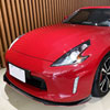 Spec-D Tuning lpf-370z09gb-rd-pq | SPEC-D Tuning Nissan 350Z Front Bumper Lip Glossy Black With Red Trim; 2003-2005 Alternate Image 9