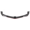 Spec-D Tuning lpf-bw20412gb-rd-pq | SPEC-D Tuning Mercedes Benz W204 Front Bumper Lip Glossy Black With Red Trim; 2012-2014 Alternate Image 6