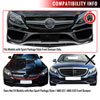 Spec-D Tuning lpf-bw20515gb-ak | SPEC-D Tuning Mercedes Benz W205 Front Bumper Lip - Glossy Black; 2015-2018 Alternate Image 8