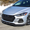 Spec-D Tuning lpf-htra17bk-ak | SPEC-D Tuning Hyundai Elantra Front Bumper Lip - Matte Black; 2017-2018 Alternate Image 9