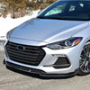 Spec-D Tuning lpf-htra17gb-ak | SPEC-D Tuning Hyundai Elantra Front Bumper Lip - Glossy Black; 2017-2018 Alternate Image 9