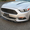 Spec-D Tuning lpf-mst15gb-ak | SPEC-D Tuning Ford Mustang Poly Front Bumper Lip - Glossy Black; 2015-2020 Alternate Image 11