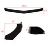 Spec-D Tuning lpf-u001gb-ak | SPEC-D Tuning Poly Front Bumper Lip - Glossy Black Alternate Image 1