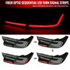 Spec-D Tuning lt-acd184sm-sq2-rs | SPEC-D Tuning Honda Accord Sedan LED Tail Lights With White Led/Sequential Signal/Breathing Light Effect Glossy Black Housing & Smoked Lens; 2018-2022 Alternate Image 1