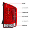 Spec-D Tuning LT-AMD04RLED-TM | Spec-D Nissan Armada Led Taillights (Lt-Amd04rled-Tm); 2004-2006 Alternate Image 8