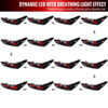 Spec-D Tuning lt-cam18bkled-sq-rs | SPEC-D Tuning Toyota Camry LED Tail Lights With Glossy Black Housing & Clear Lens - Red Light Bar/Sequential Signal/Breathing Light Effect; 2018-2021 Alternate Image 2