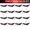 Spec-D Tuning lt-cam18jmled-sq-rs | SPEC-D Tuning Toyota Camry LED Tail Lights With Matte Black Housing & Clear Lens - White Light Bar/Sequential Signal/Breathing Light Effect; 2018-2021 Alternate Image 2