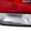 Spec-D Tuning LT-CV962RPW-RS | Honda Civic Tail Lights Red Clear Lens Coupe Model; 1996-1996 Alternate Image 3