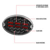 Spec-D Tuning lt-cvet97jmled-oz | SPEC-D Tuning Chevrolet Corvette Tail Lights - Clear Lens - Black Housing; 1997-2004 Alternate Image 8