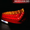 Spec-D Tuning LT-E6004RGLED-TM | Bmw E60 Red Smoke Led Tail Lights; 2004-2007 Alternate Image 1