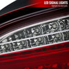 Spec-D Tuning LT-E6004RLED-TM | Bmw E60 5 Series Red Clear Led Tail Lights; 2004-2007 Alternate Image 5