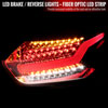 Spec-D Tuning lt-foc155rled-tm | SPEC-D Tuning Ford Focus 5D Hb LED Tail Light Red; 2015-2018 Alternate Image 1