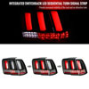 Spec-D Tuning LT-MST99JMLED-SQ-TM | Ford Mustang Ford Mustang Sequential Led Tail Light - Black; 1999-2004 Alternate Image 1