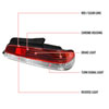 Spec-D Tuning lt-pl97rpw-rs | SPEC-D Tuning Honda Prelude Tail Light - Red Clear; 1997-2001 Alternate Image 6