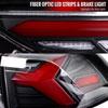 Spec-D Tuning lt-rav419jrled-sq-tm | SPEC-D Tuning Toyota Rav4 Led Tail Lights Sequential Turn Signal With Matte Black Housing & Clear Lens - Red LED Bar; 2019-2021 Alternate Image 4