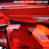 Spec-D Tuning lt-rav419rled-sq-tm | SPEC-D Tuning Toyota Rav4 Led Tail Lights Sequential Turn Signal With Chrome Housing & Red Lens - Red LED Bar; 2019-2021 Alternate Image 4