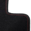 Spec-D Tuning mat-int942-atw | SPEC-D Tuning Acura Integra 2 Doors Red Stitches Black Floor Mat Black; 1994-2001 Alternate Image 2