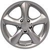 OE Wheels mb01-17075-5112-37s | 17 Replica Wheel MB01 Mercedes Benz C Class Rim 17x7.5 Silver Wheel CLK320 1998-2003; 1998-2003 Alternate Image 1