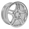 OE Wheels mb02-18090-5112-35c | 18 Replica Wheel MB02 Mercedes Benz C Class Rim 18x9 Chrome Wheel Mercedes-Benz E500 2003-2006; 2003-2006 Alternate Image 2