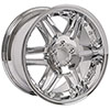 OE Wheels mb09-18095-5112-38c | 18 Replica Wheel MB09 Mercedes Benz C Class Rim 18x9.5 Chrome Wheel Mercedes-Benz E350 (Rear only) 2006-2016; 2006-2016 Alternate Image 2