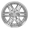 OE Wheels mb09-18085-5112-35ms | 18 Replica Wheel MB09 Mercedes Benz C Class Rim 18x8.5 Silver Wheel Mercedes-Benz CLK320 1998-2003; 1998-2003 Alternate Image 1