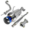 Spec-D Tuning mfcat2-int94gsrt-sd | SPEC-D Tuning Acura Integra 2.5 Inch Inlet N1 Style Catback Exhaust With Burnt Tip Gsr Only; 1994-2001 Alternate Image 9