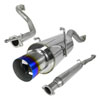 Spec-D Tuning mfcat2-int94t-sd | SPEC-D Tuning Acura Integra 2.5 Inch Inlet N1 Style Catback Exhaust With Burnt Tip Ls/Rs Model; 1994-2001 Alternate Image 9