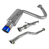 Spec-D Tuning mfcat2-tc05t-sd | SPEC-D Tuning Scion tC 2.5 Inch Inlet N1 Style Catback Exhaust With Burnt Tip; 2005-2010 Alternate Image 9