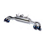 Armytrix NI35S-QS12B | ARMYTRIX Stainless Steel Valvetronic Catback Exhaust 90mm System Nissan GT-R R35 with Quad Blue Tips; 2009-2019 Alternate Image 11