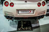 Armytrix NI35T-QT11B | ARMYTRIX Titanium Valvetronic Catback Exhaust 90mm System Nissan GT-R R35 (Ti) with Quad Titanium Blue Tips; 2009-2019 Alternate Image 12