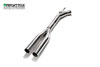 Armytrix P71T1-QS38C | ARMYTRIX Stainless Steel Valvetronic Catback Exhaust System Porsche 971 Panamera with Quad Chrome Silver Tips; 2017-2020 Alternate Image 2